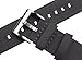 BARTON WATCH BANDS Quick Release Canvas Watch Band Straps, Smoke Grey, 18mm