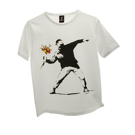 Accessoryo Très Grand émeutier De Banksy Des Hommes Se