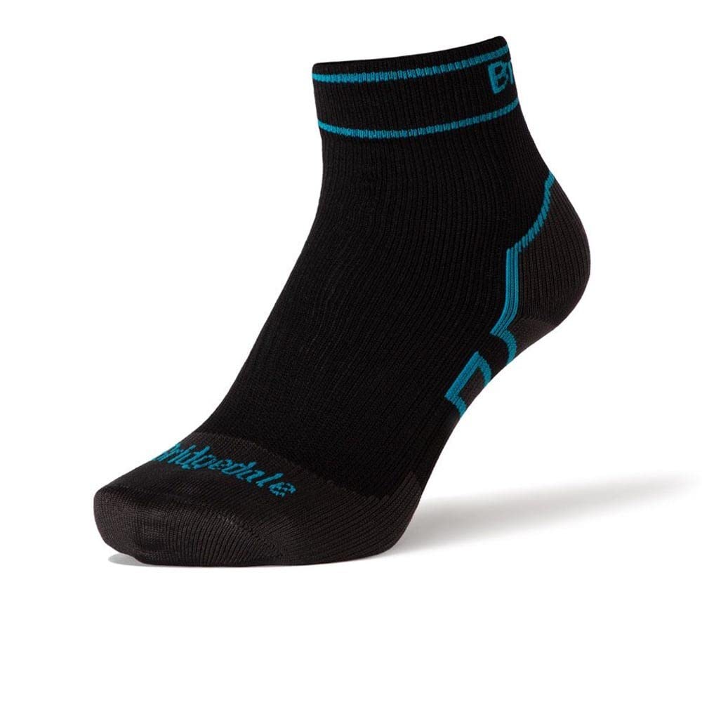 Bridgedale Mens Storm Mw Ankle Socks, Black, M EU