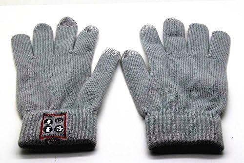 BearsFire® New Arrival Wireless Bluetooth Handset Glover Gants Bluetooth Touch-screen Glove Bluetooth Talking Gloves Bluetooth Headset Winter Warm Gloves for iPhone Smartphone (Grey)