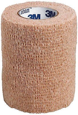 3M Coban 1583 self adherent elastic wrap bangdage 3" Box of 24 rolls