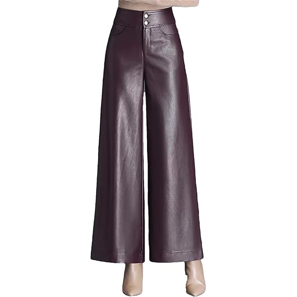 sheller シェリエ leather like wrap culottes Culottes – shéller / シェリエ