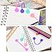 BBTO 16 Pieces Magnetic Twist Ties String Winder Cable Organizer Wrap for Earphone, Keychains Management, 8 Colors