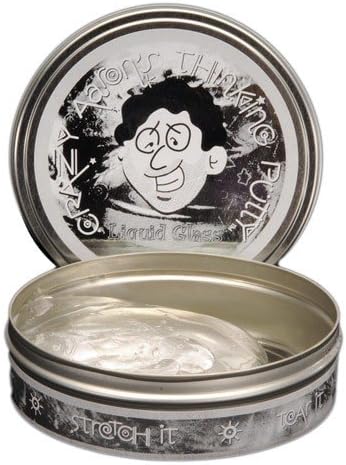 TOYSnPLAY Crazy Aaron Thinking Putty - Liquid Glass - 4 inch