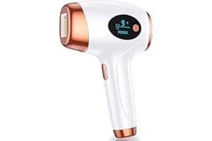 AOPVUI IPL Laser Permanent Hair Removal for Women and Men, 999900 Flashes UPGRADED At-Home Hair Removal Device for Facial Legs Arms Whole Body Treatment