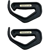 Totasak Grocery Bag Carrier (2 Pack) - Multiple Shopping Bag Holder Handle - Durable Lightweight Multi Purpose Secondary Handle Tool
