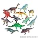 Dozen Small Toy Dinosaurs: 2.5 inch Plastic Toy Dino Figures