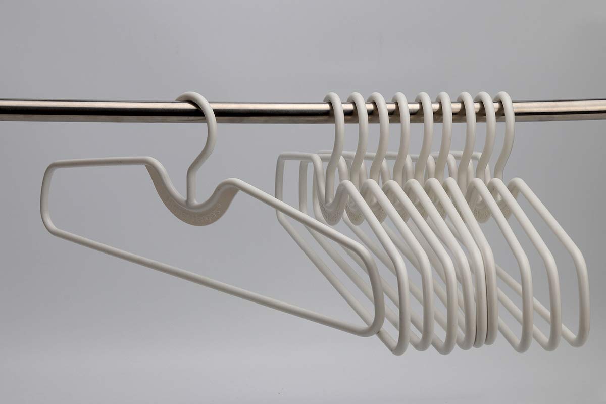 Higher Hangers Classic Plastic Heavy Duty Space Saving Clothes Hangers