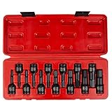 3649 SAE & Metric Impact Hex Driver Set