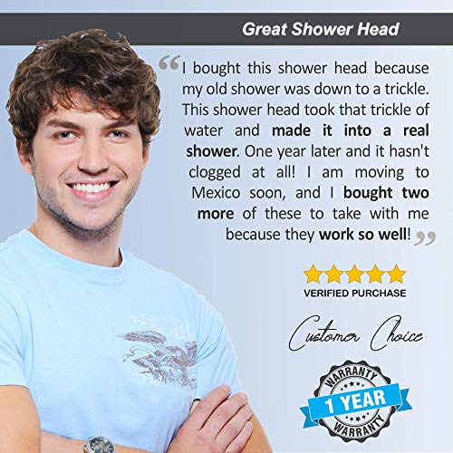 Aqua Elegante Low Water Pressure Shower Heads Best High Pressure