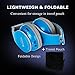 Beyution BT513 Bluetooth Headphones with Built in Mic for Cell Phone, Laptop, PC, Tablet - Retail Package - Blue