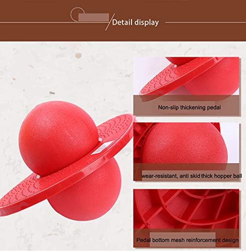Pogo Ball Space Hopper Balance Jump Ball Balance Board Exercise Bounce Space Ball Game Home Indoor Fitness Body Training Assistant Workout Accessories For Adults - Image 5