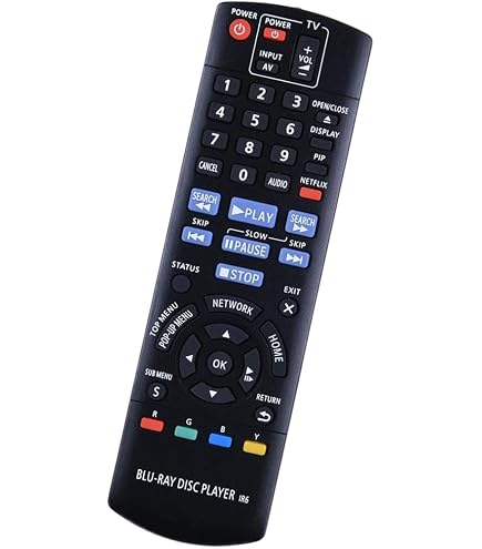 N2QAYB001031 - Telecomando di ricambio per lettore Blu-Ray Panasonic DMP-BDT171 DMP-BDT170 DMP-BDT166 DMP-BDT165 DMP-BD833 DMP-BD83 DMP-BD84 DMP-BDT280 DMP-BDT181 DMP-BDT181 DMP-BDT181 68 DMP. -BDT180