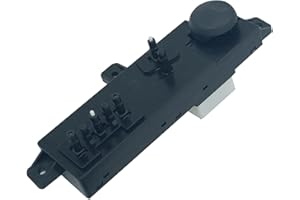 Front Left (Driver) Power Seat Switch (Black) Fits For 2015-2019 Hyundai Sonata 2016-2021 Hyundai Tucson, Replaces OEM 88193-