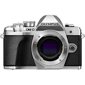 Olympus OM-D E-M10 Mark III camera body (silver), Wi-Fi enabled, 4K video