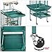 Yaheetech 62-inch Wrought Iron Rolling Large Bird Cages for African Grey Mid-Sized Parrots Cockatiels Sun Parakeet Green Cheek Conure Lovebird Budgie Bird Cage with Stand (Renewed)thumb 4