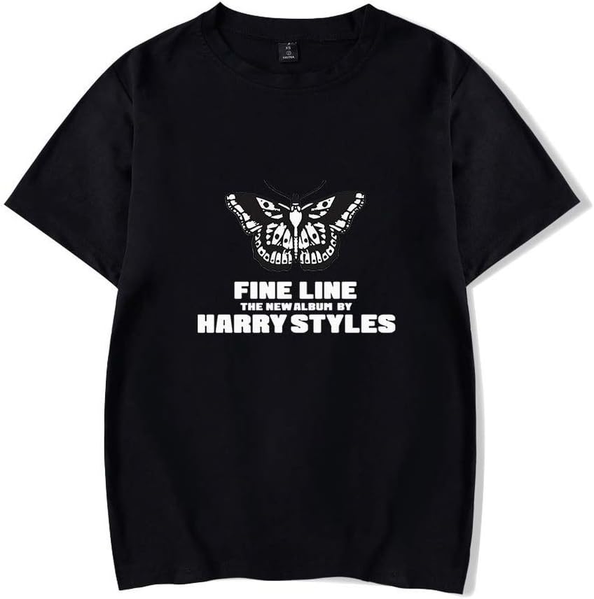 WAWNI Harry Styles Peripheral Printed Casual Loose Short-Sleeved T-Shirt