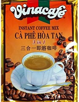 Instant Coffee Mix 3 In1 (Ca Phe Hoa Tan) - 0.7oz (Pack of 6)