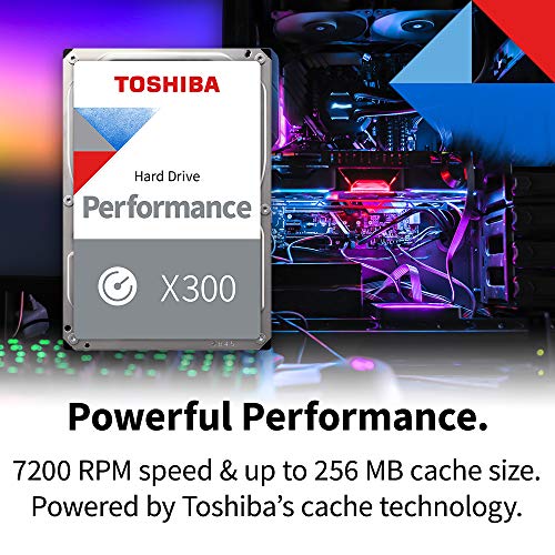 Toshiba X300 10TB Performance & Gaming 3.5Inch Internal Hard Drive