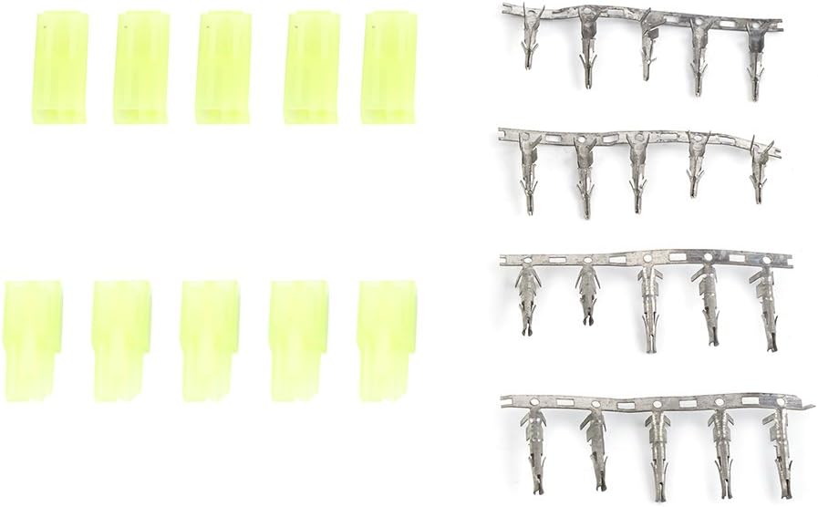 RC Model Toy Plug, 5 works Mini Male Female Plug Battery Charger Connector for RC Aircraft Planes Drone Cars