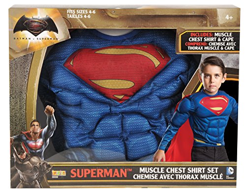 Batman v Superman: Dawn of Justice Superman Muscle Chest Shirt Set