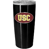 Siskiyou NCAA USC Trojans Travel Mug, Black, 14 Ounce