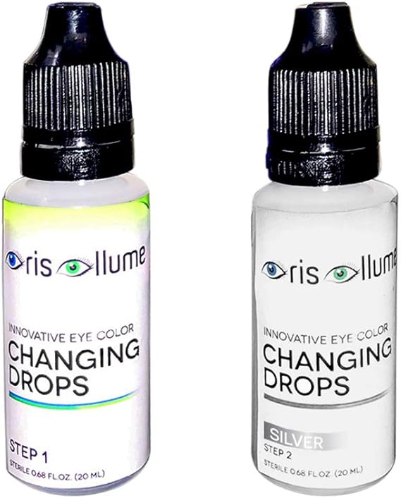 Iris Illume Eye Color Changing Drops in Silver Health