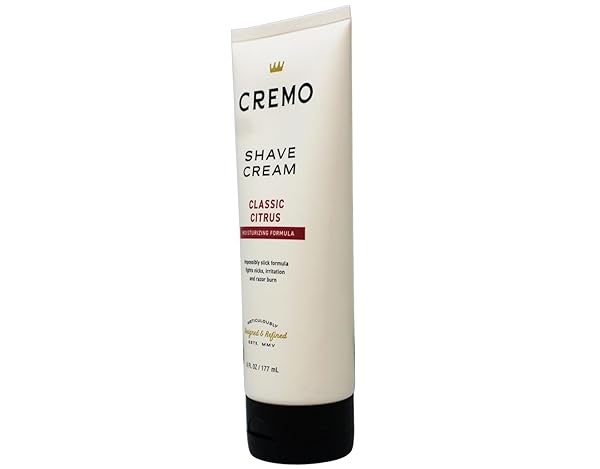 CREMO CLASSIC CITRUS SHAVE CREAM 6 OZ (PACK OF 8)