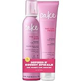 Cake Beauty Curl Defining Cream & Whipped Curl Mousse 2pk, The Curl Friend- For Moisture, Definition & Hold- For Curly Hair