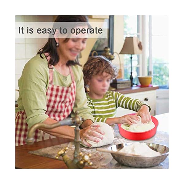 Redsea-2PCS-8-Inch-Round-Cake-Tray-Silicone-Cake-Tins-for-Baking-Layer-CakeCheesecakeRainbow-Cake-Non-Stick-Baking-Mold-Bakeware-Tray Redsea 2PCS 8 Inch Round Cake Tray Silicone Cake Tins for Baking Layer Cake,Cheesecake,Rainbow Cake Non-Stick Baking…