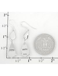 Turquoise Earrings 925 Sterling Silver & Genuine Turquoise (Select style)