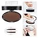 Eyebrow Powder Stamp, LuckyFine - Seal Eyebrow Waterproof for Eyebrows Beginners Busy People Eyebrows Brow Stamp Makeup Fashion Unique Brow Powder Gray Brown Coffee Brown