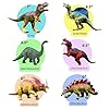 GuassLee Realistic Dinosaur Figure Toys - 6 Pack 7” Large Size Plastic Dinosaur set for Kids and Toddler Education…