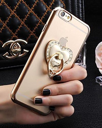 Galaxy Note 5 Case--Inspirationc® 360 Degree Rotatation Ring Stand Soft TPU Protective Sleeve Phone Case for Samsung Galaxy Note 5--Gold