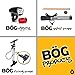 BoG Products Bicycle Floor Pump with Pressure Gauge for Presta & Schrader valves Large Diameter for Quicker Inflation 75PSI Rating Space Saving Folding Base