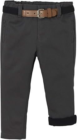 Vertbaudet Pantalon Bebe Garcon Coupe Chino En Toile Doublee Ceinture Gris Anthracite 3m 60cm Amazon Fr Vetements Et Accessoires