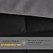 Seward Park Full Queen Size Black Grey Comforter Reversible Lightweight Boys Bedding Cooling Bedspread All Season Fall Blanket