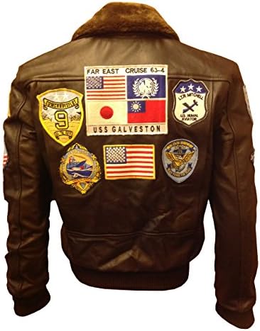 Top Gun Leather Jacket Tom Cruise Pete Maverick Top Gun Flight Bomber Stylish Synthetic Leather Jacket
