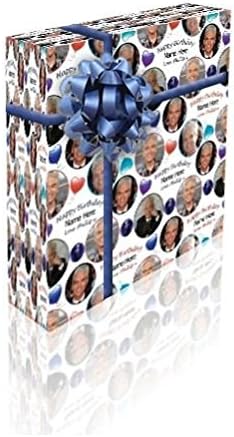 Phillip Schofield Personalised Birthday Gift Wrap With 2 Tags - 100% RECYCLABLE