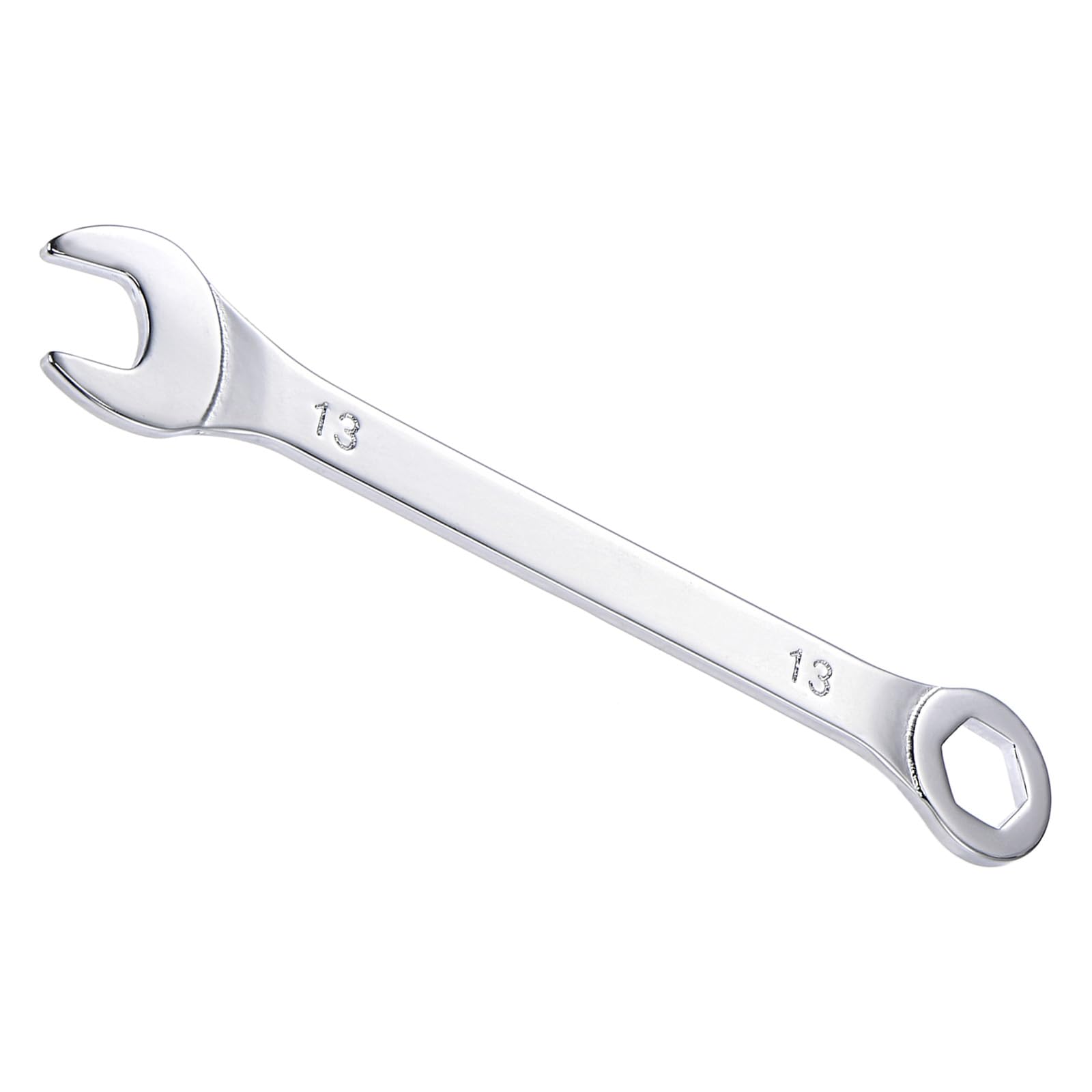 CoCud Combination Wrench, 13mm Metric Box Open End 6-Point Design 15-Degree Offset, Double Ended Box and Open End - (Applications: for Home Repairs)