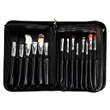 Ovonni 29PCS Professional High Quality Goat Hair Makeup Brush Set with Case