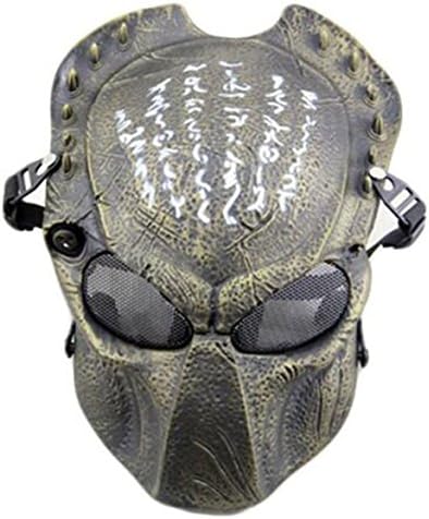 Hunter Tribe Outdoor Halloween Protection Mask (Bronze)