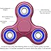 The Anti-Anxiety 360 Spinner Helps Focusing Fidget Toy [3D Figit] Tri-Spinner EDC Focus Toy for Kids & Adults - Best Stress Reducer Relieves ADHD Anxiety Boredom Metal Bearing (Pink)