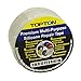 TOPTON Silicone Repair Tape Self Fusing Bonding 1pc Transparent 1in X 12ft X 0.02in No Adhesive No Sticky Mess Waterproof