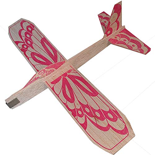 Jetfire Glider Balsa Wood Airplane Kits by Guillows Bullseye Biplane