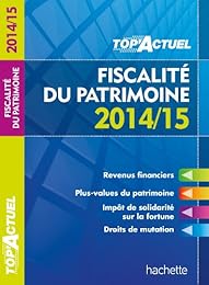 Fiscalité du patrimoine 2014-15