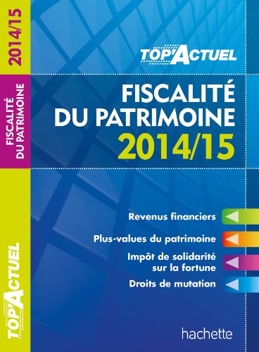 Fiscalité du patrimoine 2014-15