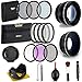 58MM Professional Lens & Filter Bundle – Complete DSLR/SLR Compact Camera Accessory Kit – Lenses (Telephoto, Wide Angle), Filters (Macro, ND, UV, CPL, FLD), Cleaning Tools + More Accessories