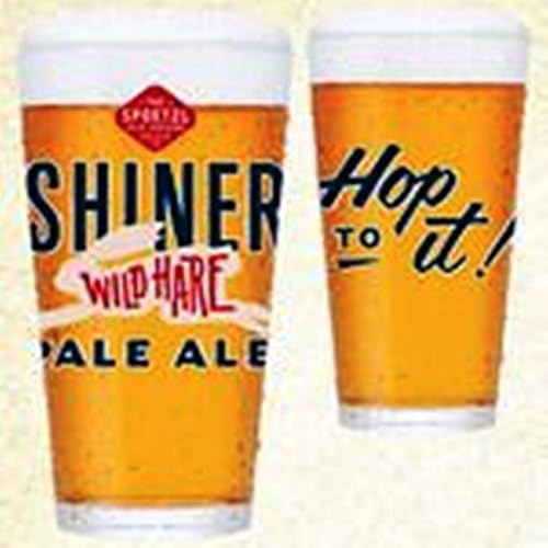 Shiner Pale Ale Glasses (2)