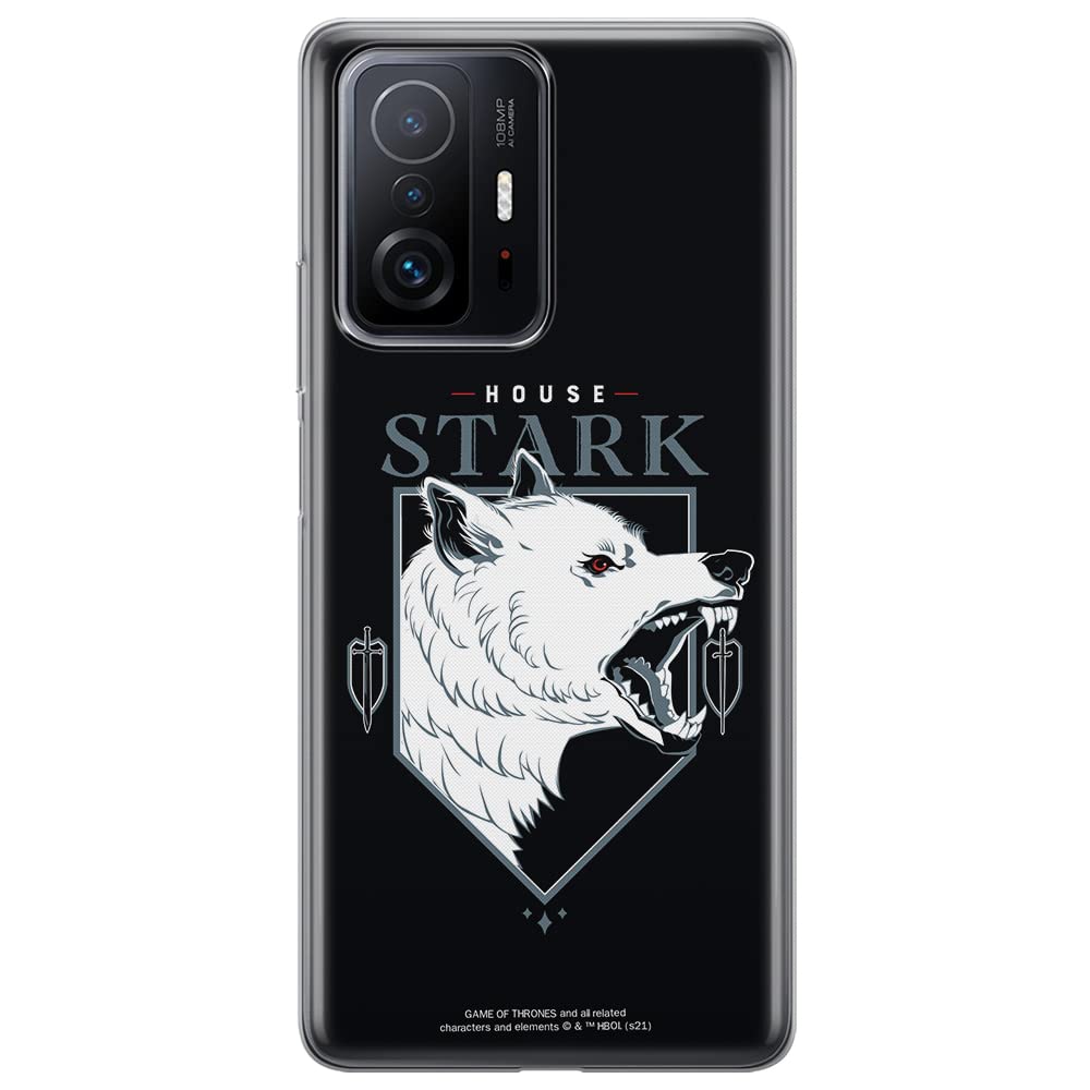 ERT GROUP mobile phone case for Xiaomi 11T 5G / 11T PRO 5G original and officially Licensed Game of Thrones pattern 007 optimally adapted to the shape of the mobile phone, case made of TPU
